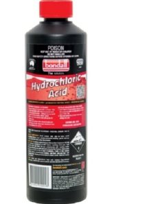 Hydrochloric acid bottle shown in the source question